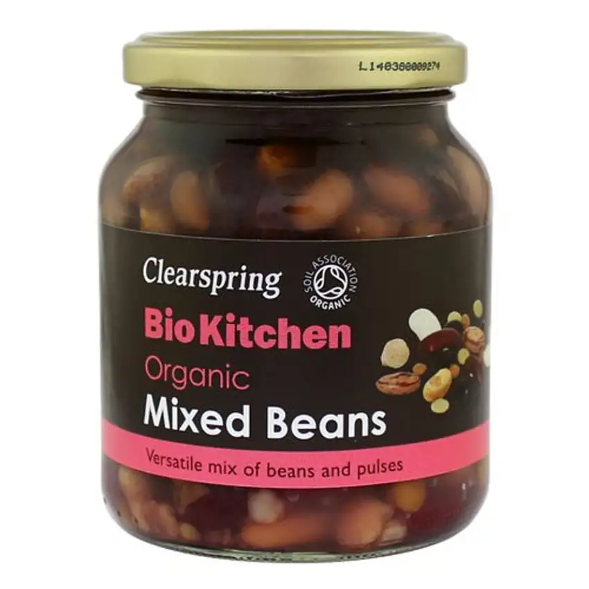 Clearspring Blandede Bønner Ø 360 g