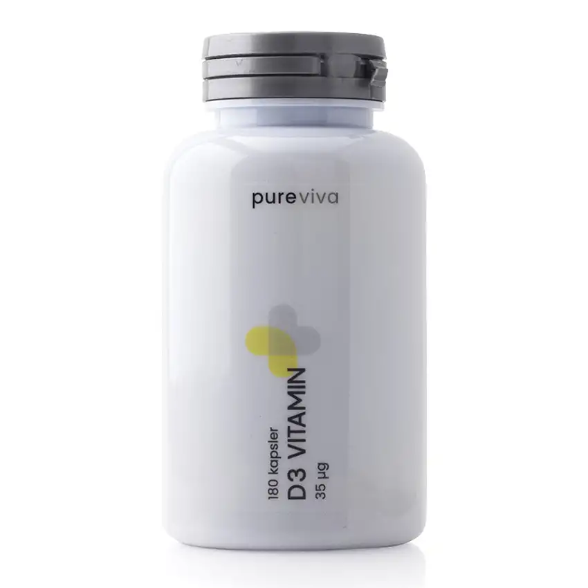Pureviva D3 Vitamin 180 kaps.