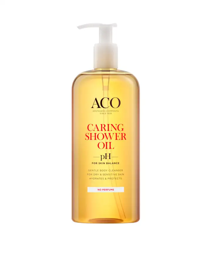 ACO Caring Shower Oil Uden Parfume 400 ml