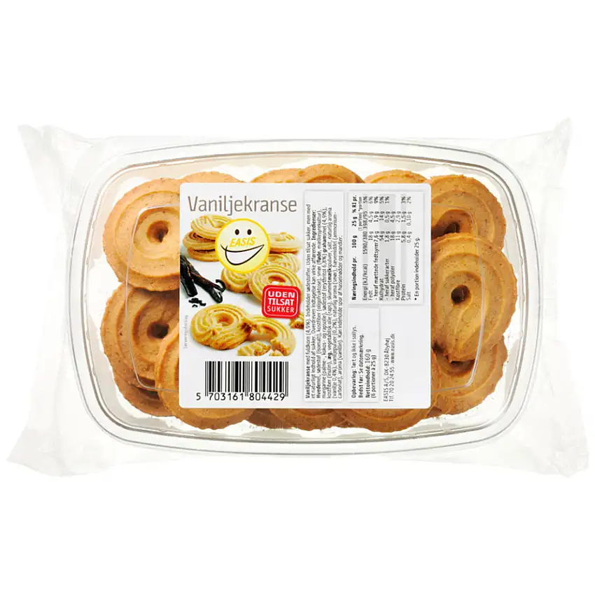 EASIS Vaniljekranse 160 g