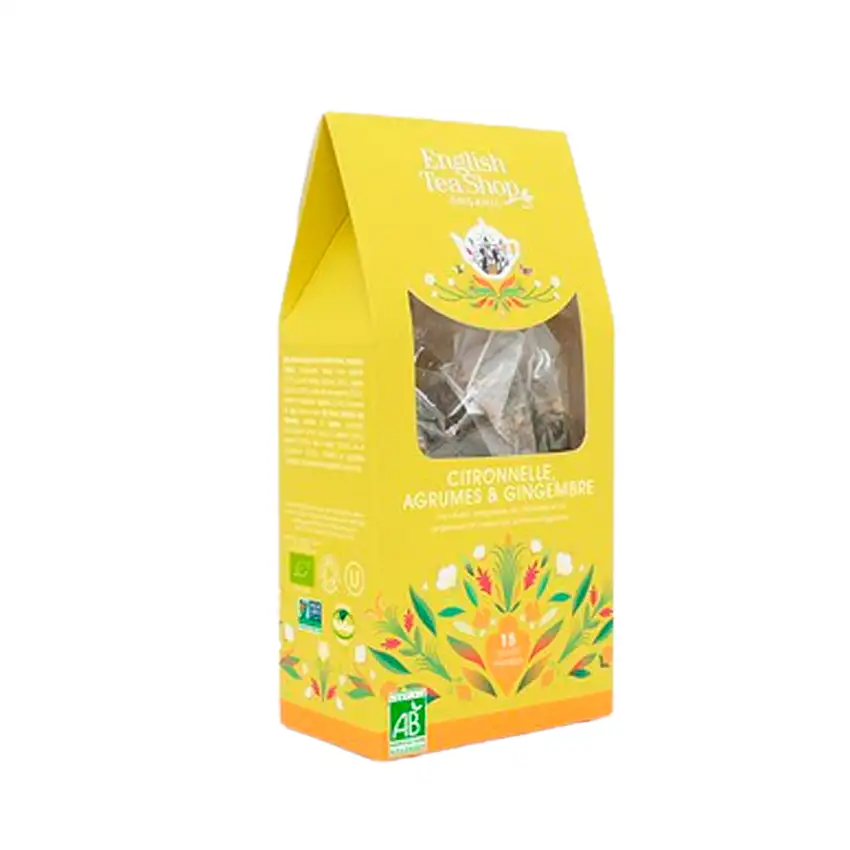 English Tea Shop Lemongrass Citrus & Ginger te Ø 15 breve