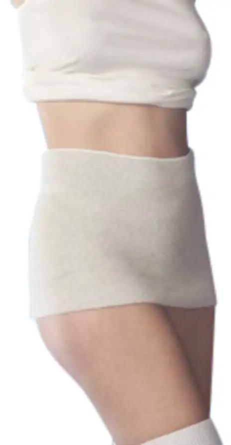 Peters Angora Rygvarmer Beige S