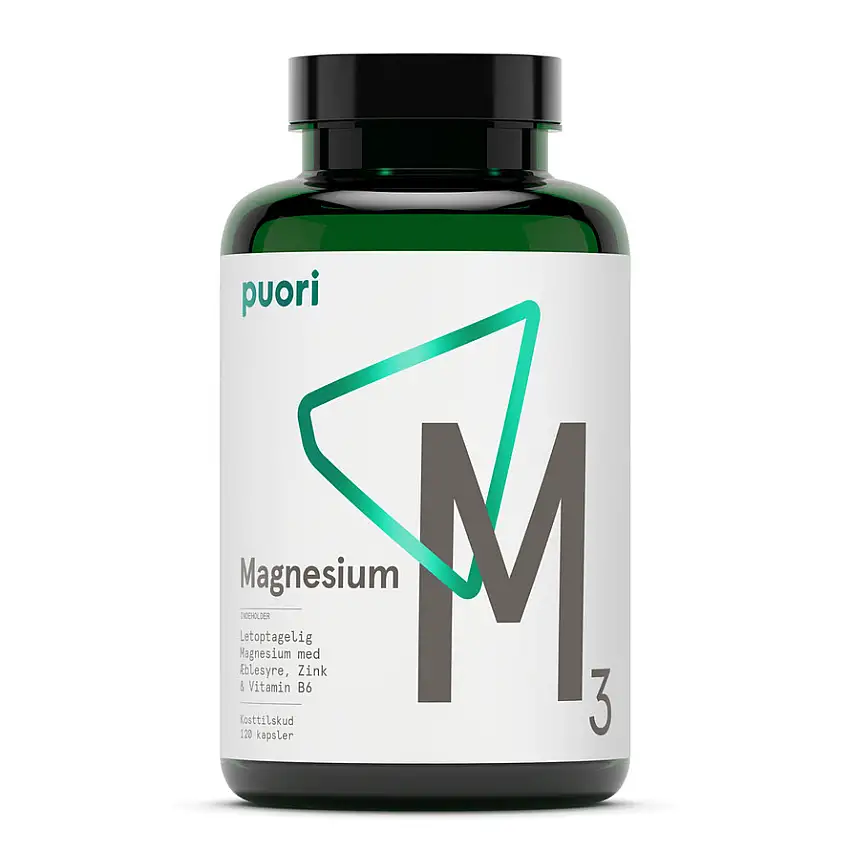 Puori M3 Magnesium 120 kaps.