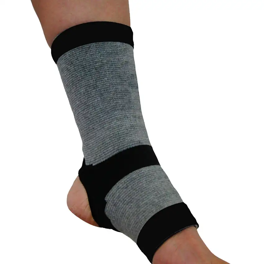 Bamboo Pro Ankelbind Selvvarmende Grå M