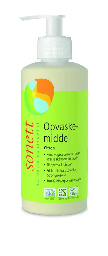Sonett Opvaskemiddel Citron 300 ml