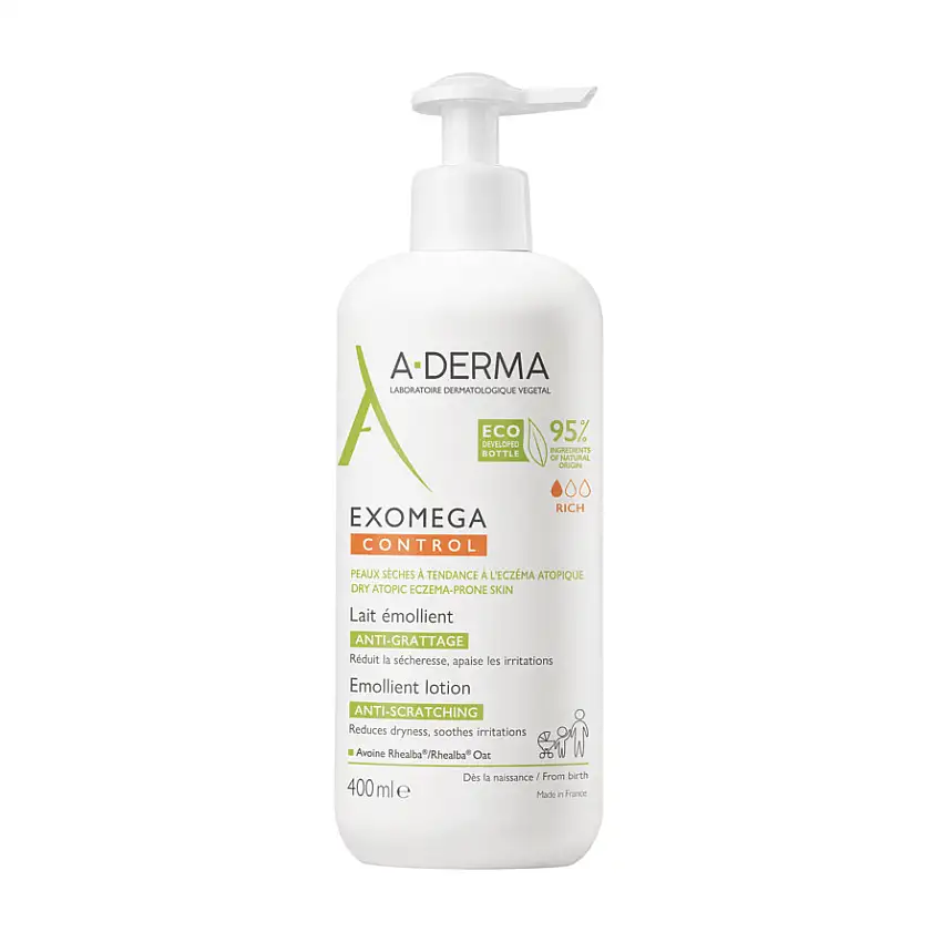 A-DERMA Exomega Control Anti-Scratching lotion 400 ml