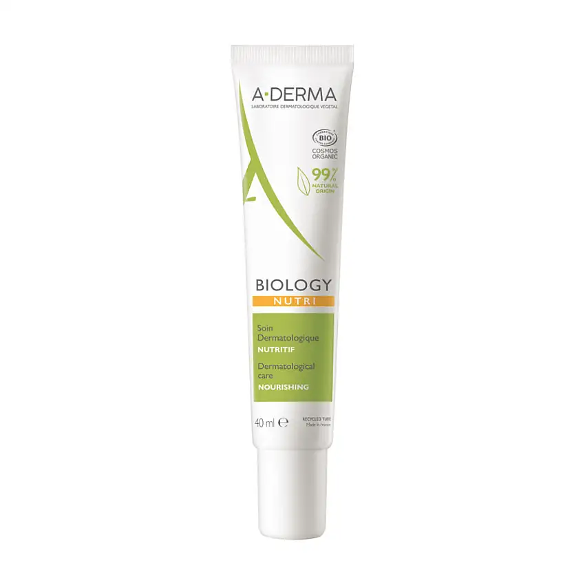 A-DERMA Biology Nutri Nourishing Face Care 40 ml