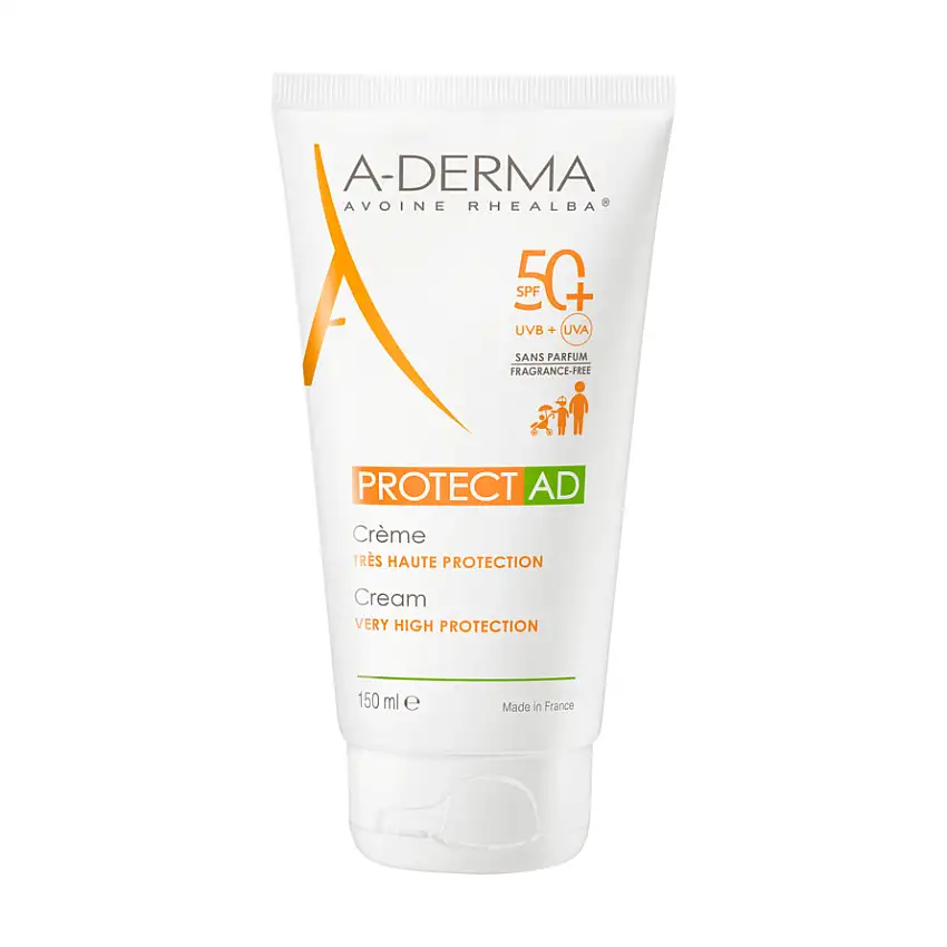 A-DERMA Protect AD Sun Cream SPF50+ 150 ml