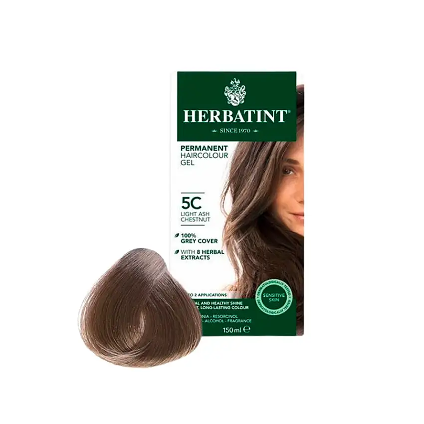 Herbatint Hårfarve 5C Light Ash Chestnut