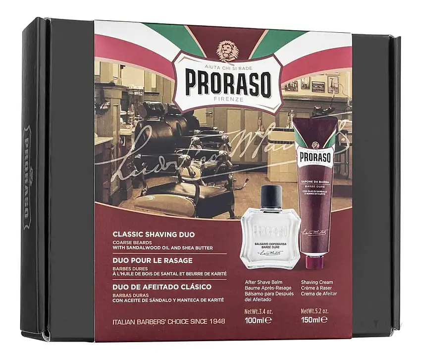 Proraso Barbercreme & Aftershave Balm Nourishing - 1 stk.
