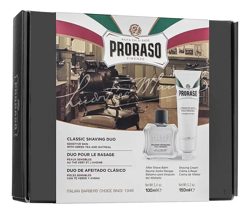 Proraso Barbercreme & Aftershave Balm Sensitive - 1 stk.