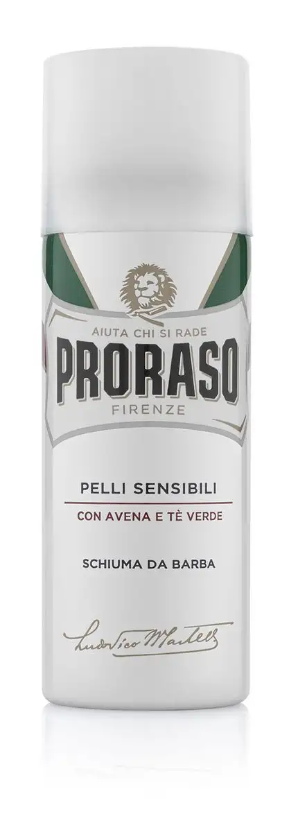 Proraso Shaving Foam Green Tea & Oatmeal - 50 ml