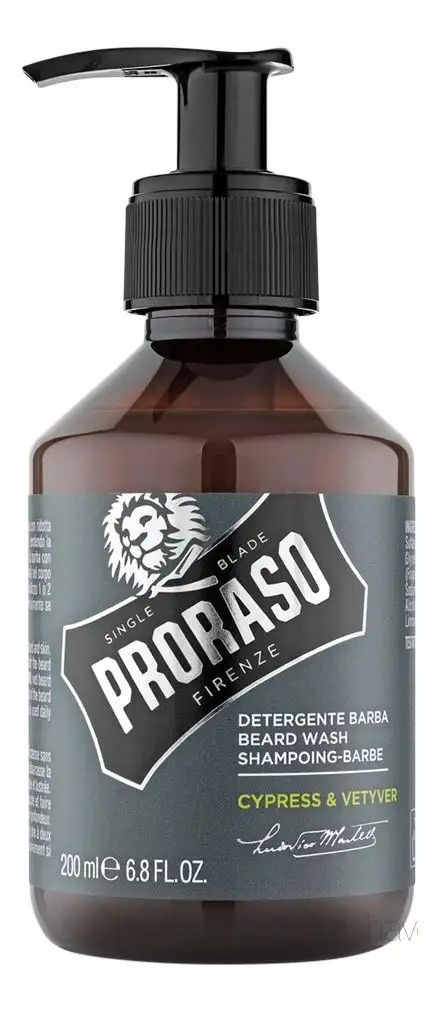 Proraso Skægshampoo Cypress & Vetiver - 200 ml.
