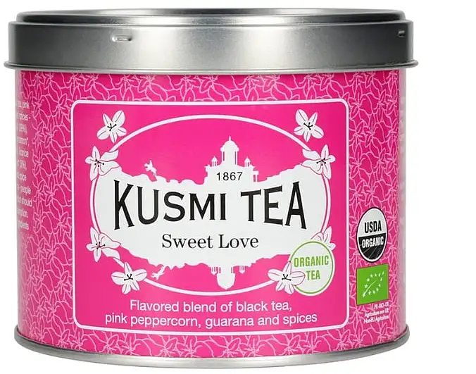 Økologisk sort te i dåse 35511091