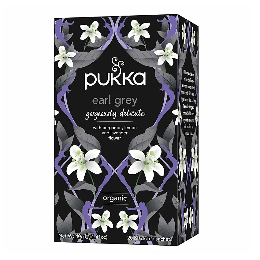 Pukka Gorgeous Earl Grey te Ø - 20 breve