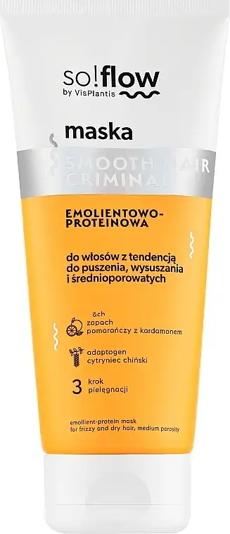 Opblødende proteinmaske til hår med medium porøsitet 57279428