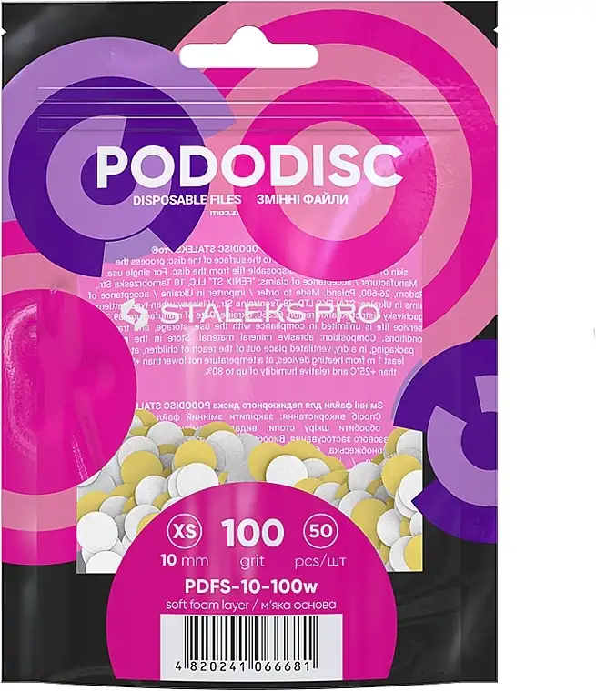 Pododisc XS Refills, 100 grus, på blød base 38076612