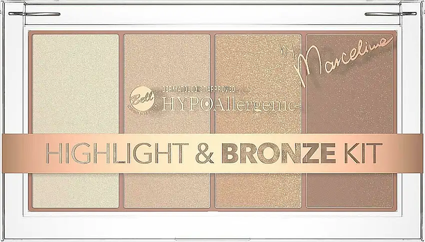 Bell HYPOAllergenic Highlight & Bronze Kit by Marcelina 58235173