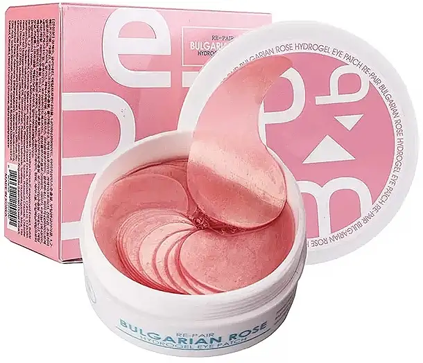 Hydrogel-øjenplastre med bulgarsk rose 24550727