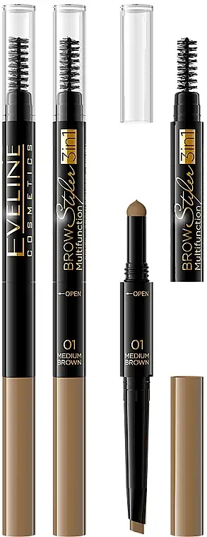 Eveline Cosmetics Brow Styler 3in1 Multifunction 96624029