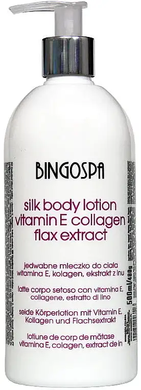 Silke kropslotion med hør, E-vitamin, kollagen 64072557