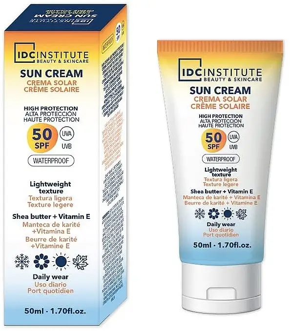 Vandfast ansigtssolcreme SPF50 65447947