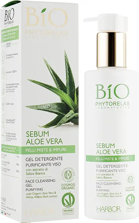 Rensende gel til ansigt med aloe vera 54330743
