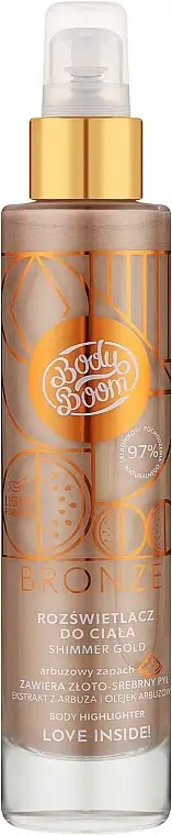 BodyBoom Bronze Shimmer Gold 97% Ingredients Of Natural Origin 67661047