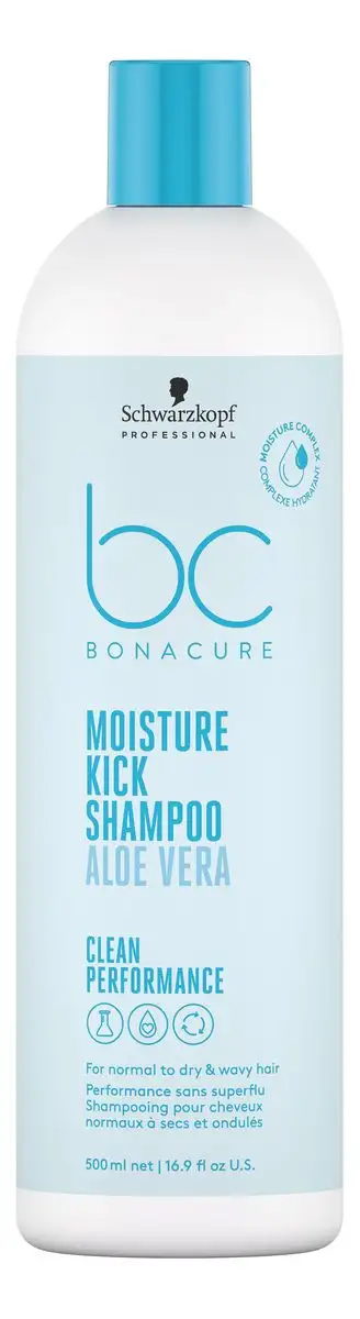 Schwarzkopf BC Moisture Kick Shampoo - 500 ml.