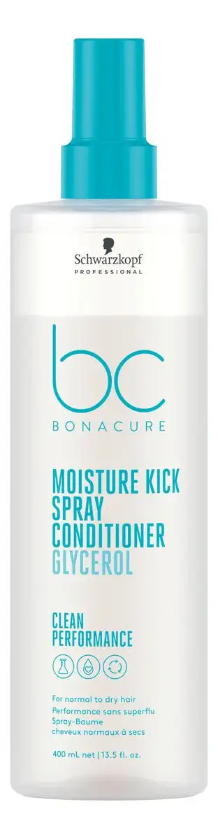 Schwarzkopf BC Moisture Kick Spray Conditioner - 400 ml.