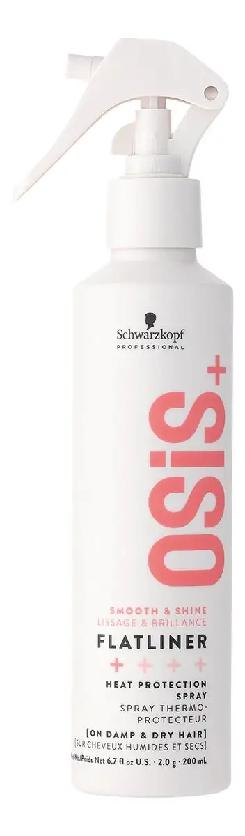 Schwarzkopf OSIS+ Flatliner Heat Protection Spray - 200 ml.