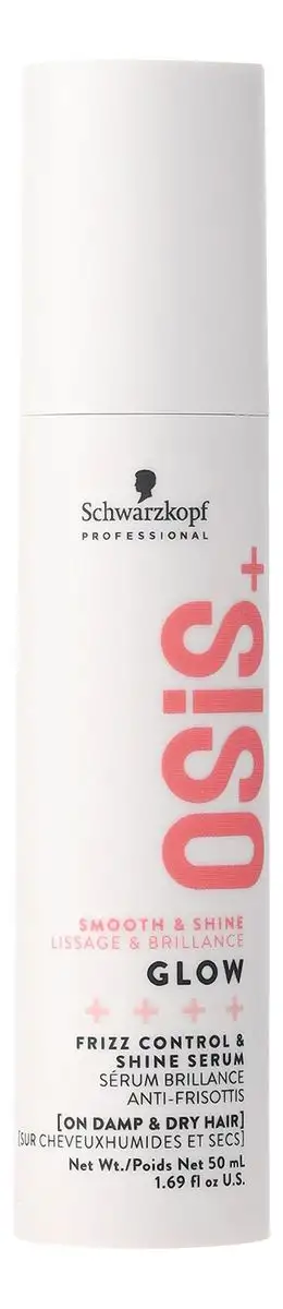 Schwarzkopf OSIS+ Glow Frizz Control & Shine Serum - 50 ml.