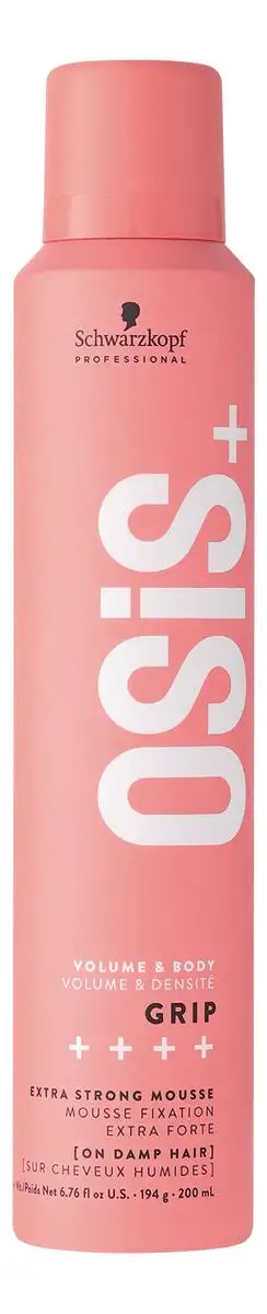 Schwarzkopf OSIS+ Grip Extra Strong Mousse - 200 ml.