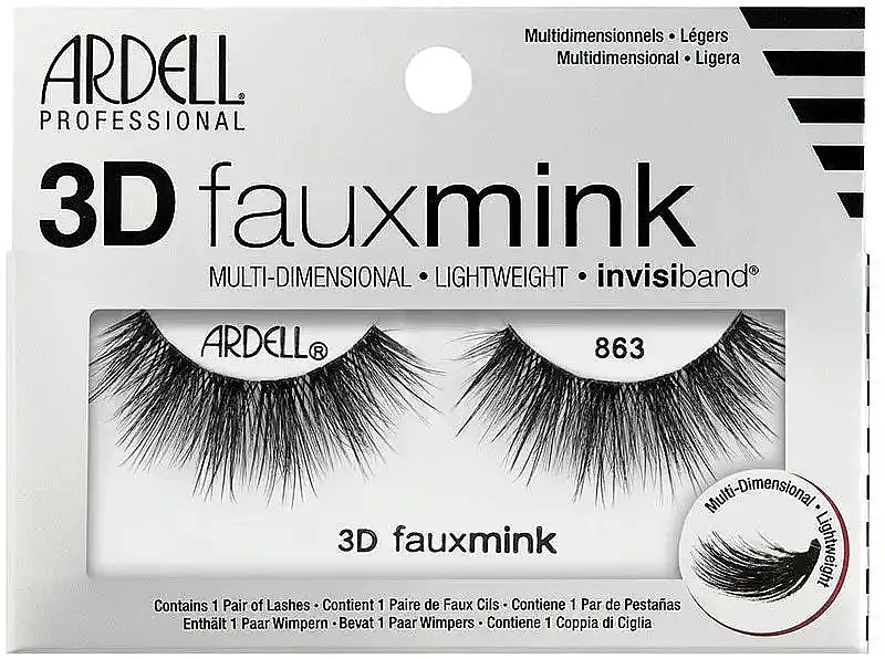 Ardell 3D Faux Mink 863 Black 55411825