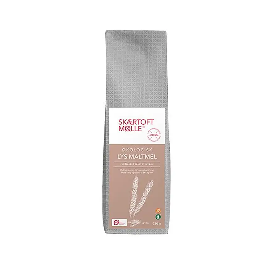 Skærtoft Mølle Lys Maltmel fintmalet Ø - 250 gr