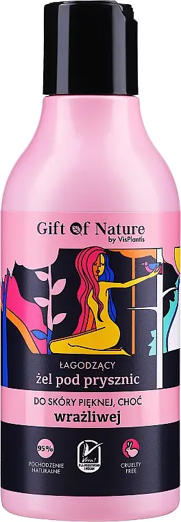 Beroligende shower gel til følsom hud 57641908