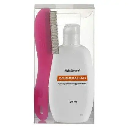 SkinOcare Kæmmesæt m. Kam & Balsam - 1 stk.