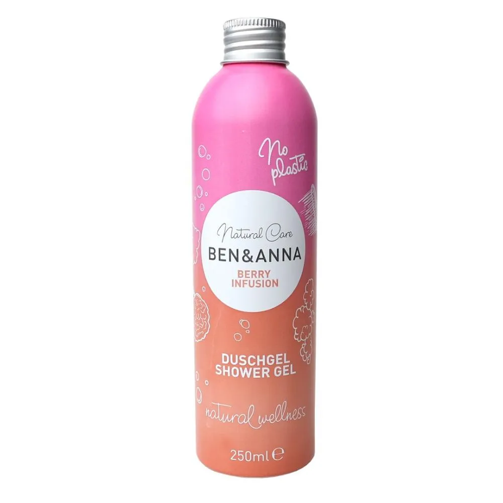 Ben & Anna Shower gel natural BERRY INFUSIONS 250 ml