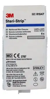 Steri-Strip 1547R - 12 x 100 mm - 6 stk.