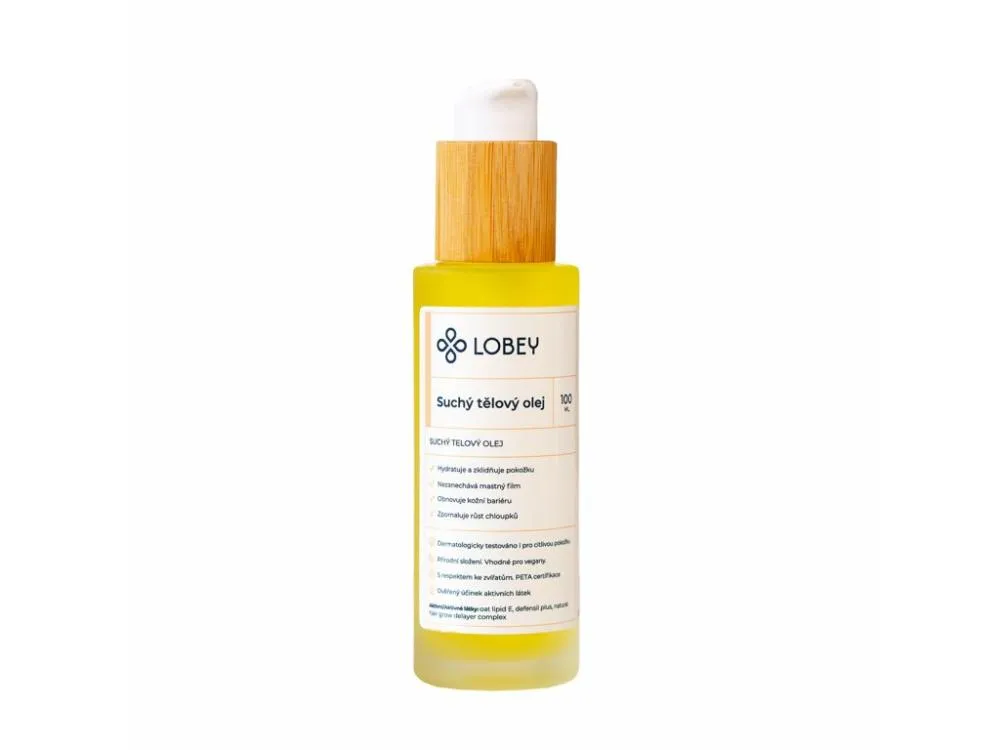 Lobey Tør kropsolie 100 ml