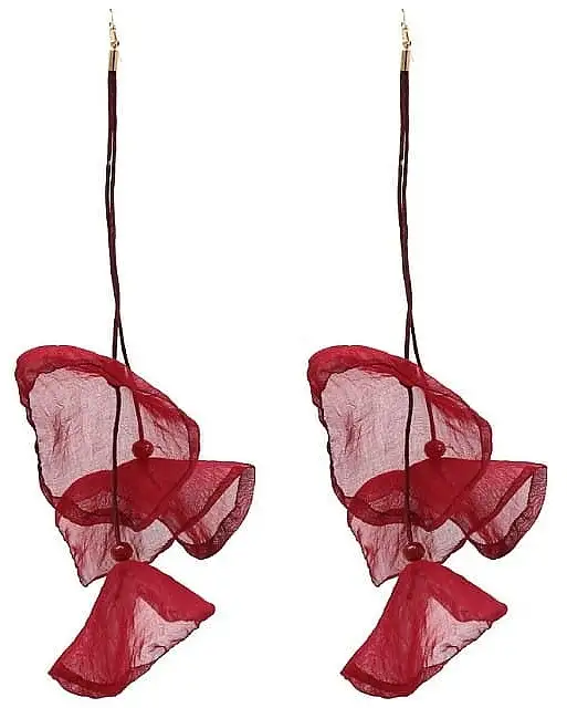 Vedhæng Øreringe, K1680BOR, bordeaux 57704524