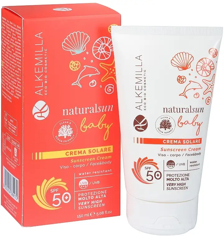 Solcreme til børn til krop og ansigt SPF50+ 88975176