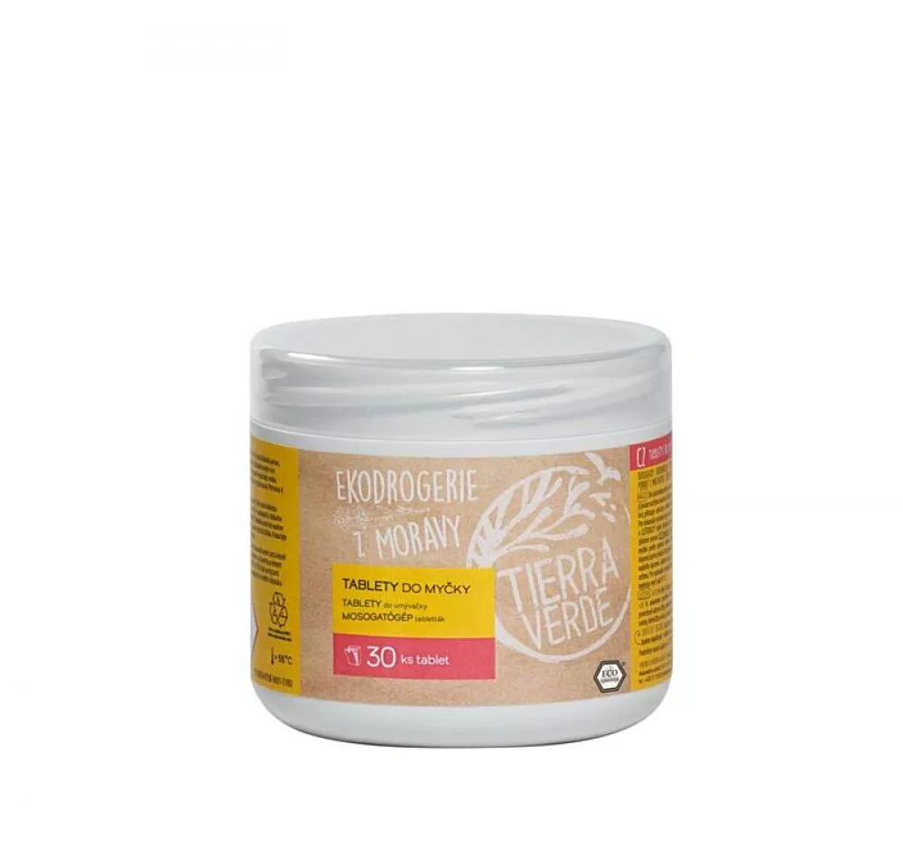 Tierra Verde Opvasketabletter til opvaskemaskine (dåse 30 stk.)