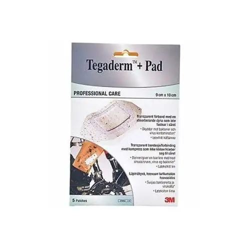 Tegaderm + Pad - 9 x 20 cm - 5 stk