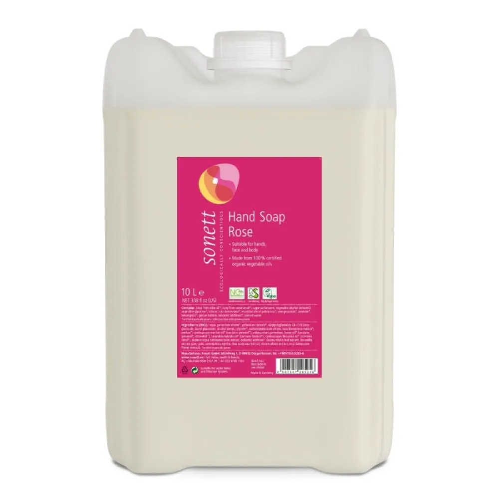 Sonett Flydende håndsæbe - Rose 10 l