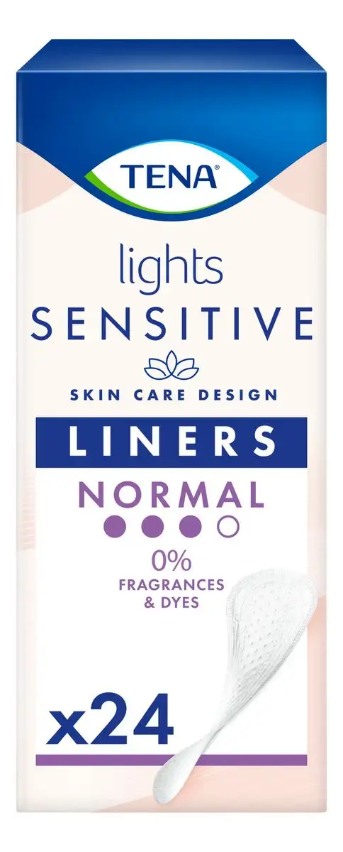 TENA Lights Sensitive Normal Trusseindlæg - 24 stk.