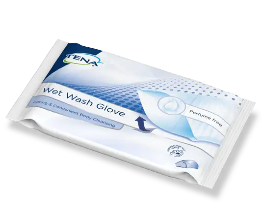 TENA ProSkin Wet Wash Glove - 5 stk.