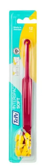 TePe Interspace vinkelbørste - 1 skaft og 12 børstehoveder