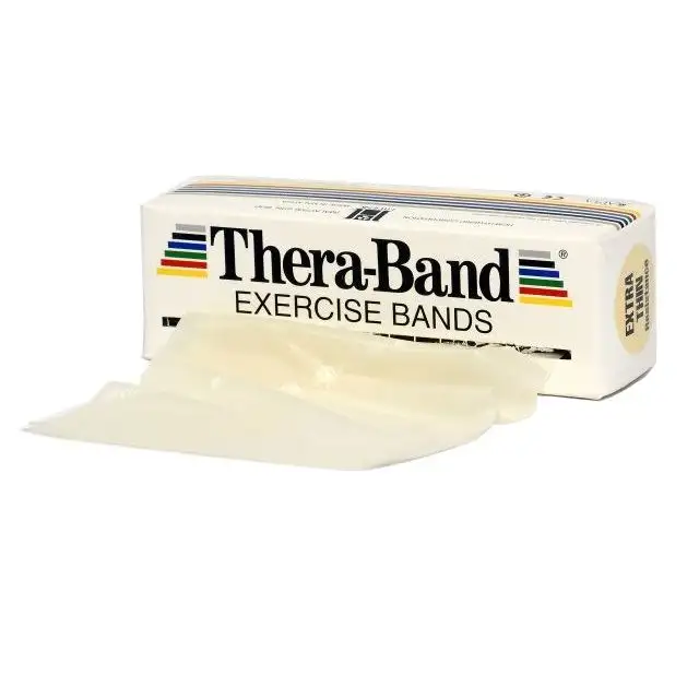 Thera Band Flad Elastik 5,5 m - Beige Hårdhed 1