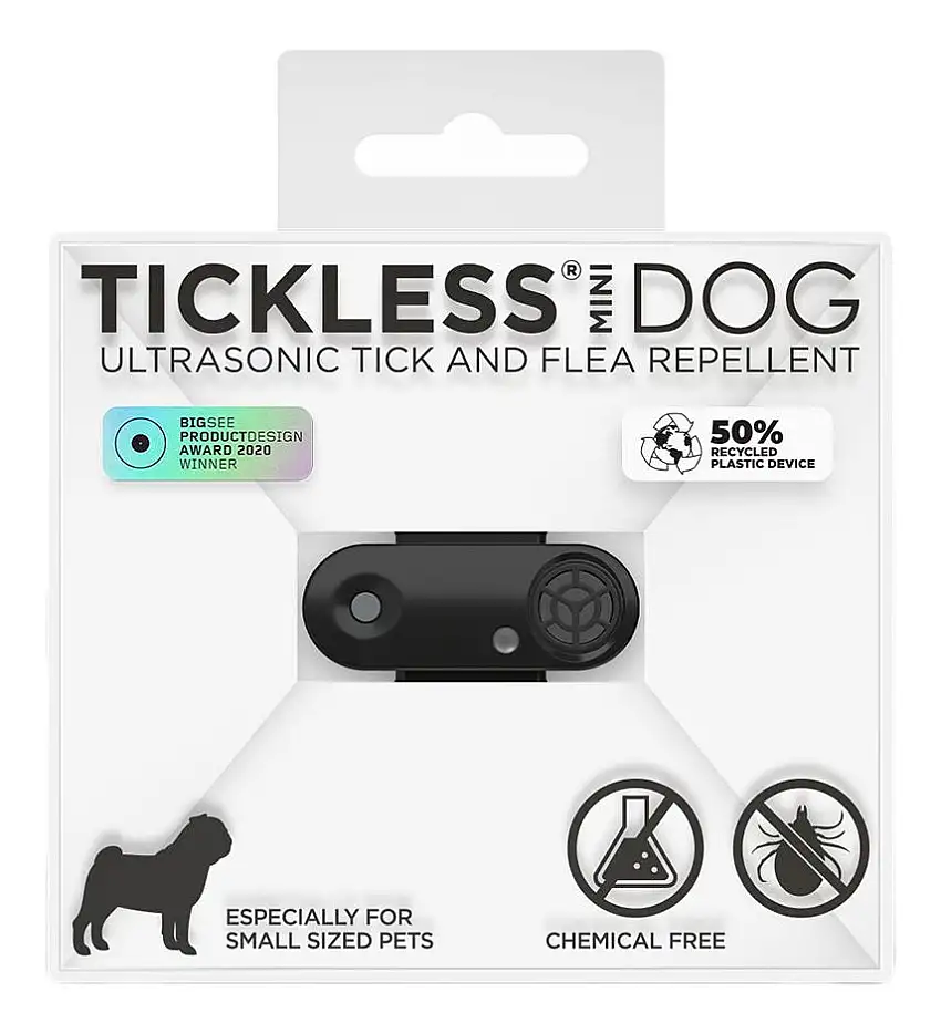Tickless Mini Dog, loppe- og flåtbeskyttelse til mindre hunde - genopladelig